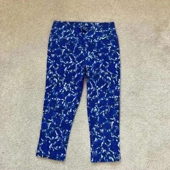 ⭐️ Nike Dri-Fit blue high waisted Leggings in size small - Picture 1 of 6